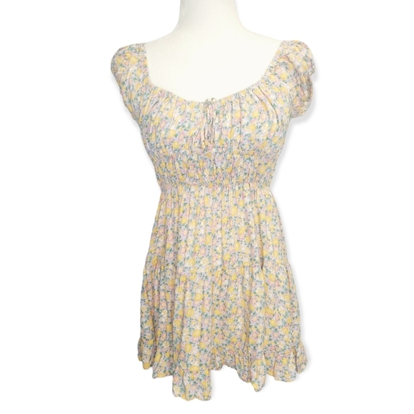 Aeropostale Purple Floral Dress - Picture 3 of 6